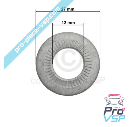 Motor support washer box