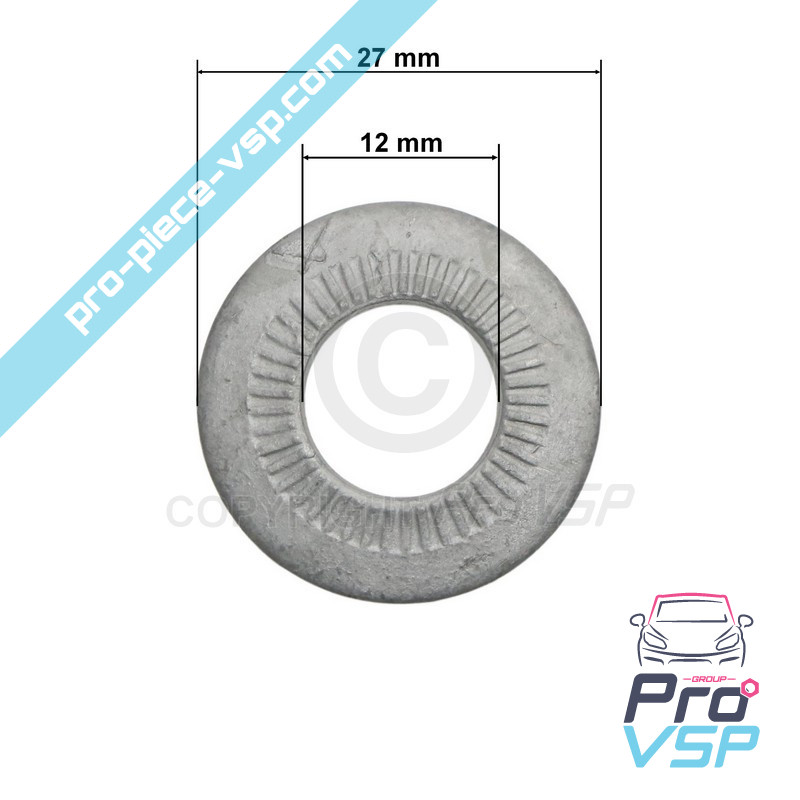 Motor support washer box