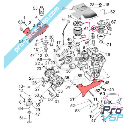 Air filter holder