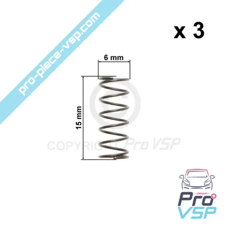 Motor drive mass spring batch