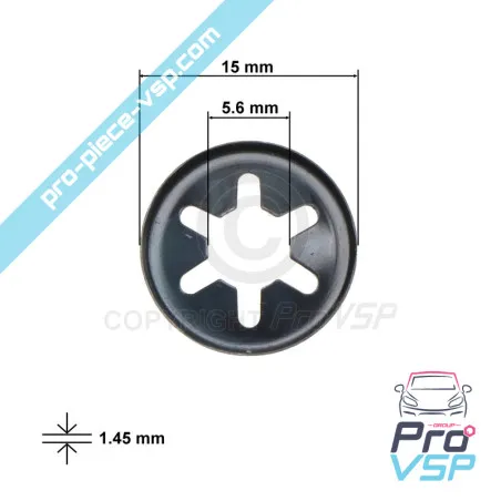 Quickie fixing for Aixam Ligier Microcar Dué