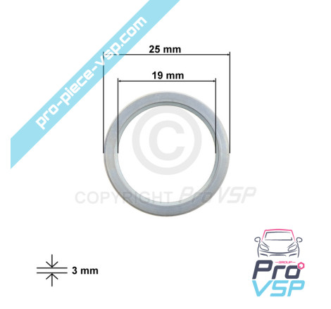 Box dimmer wedge washer