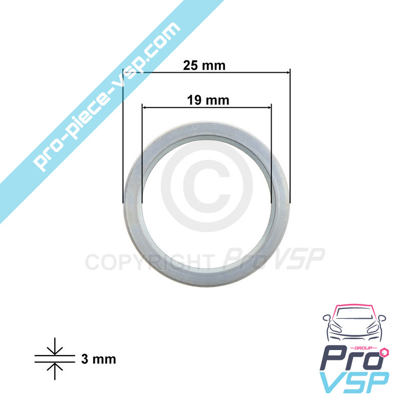 Box dimmer wedge washer