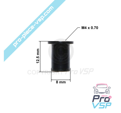 Bumper screw insert