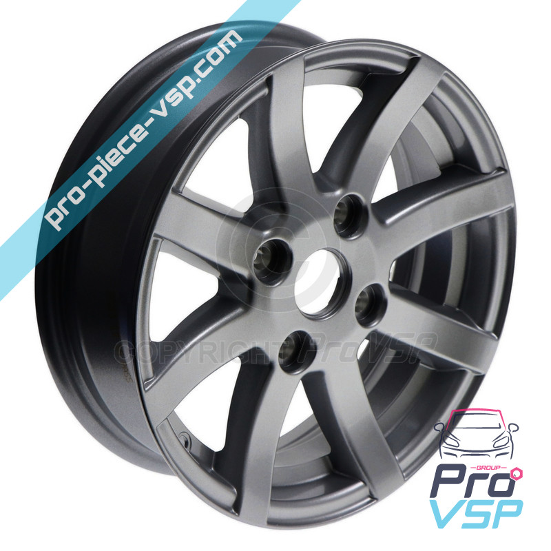 Jante alu 14 pouces gris anthracite