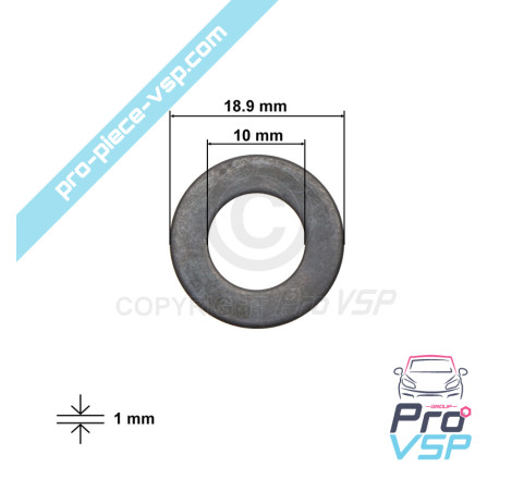 Cylinder head screw washer