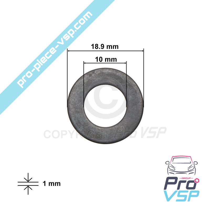 Cylinder head screw washer