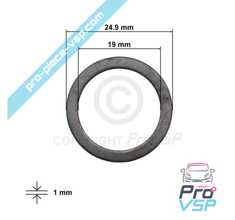Spring seat washer