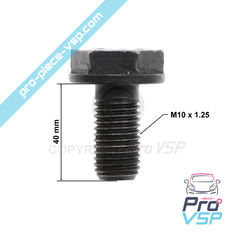 Vis de support moteur droit