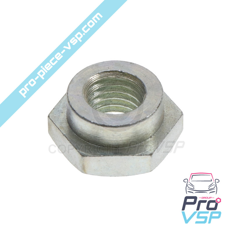 Upper axis nut of left...