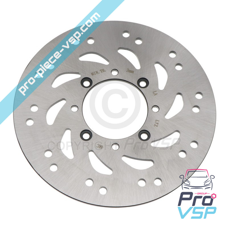 Left rear brake disc