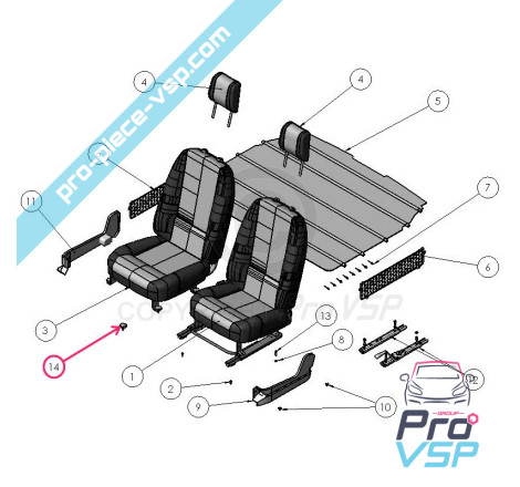 Seat mounting bracket