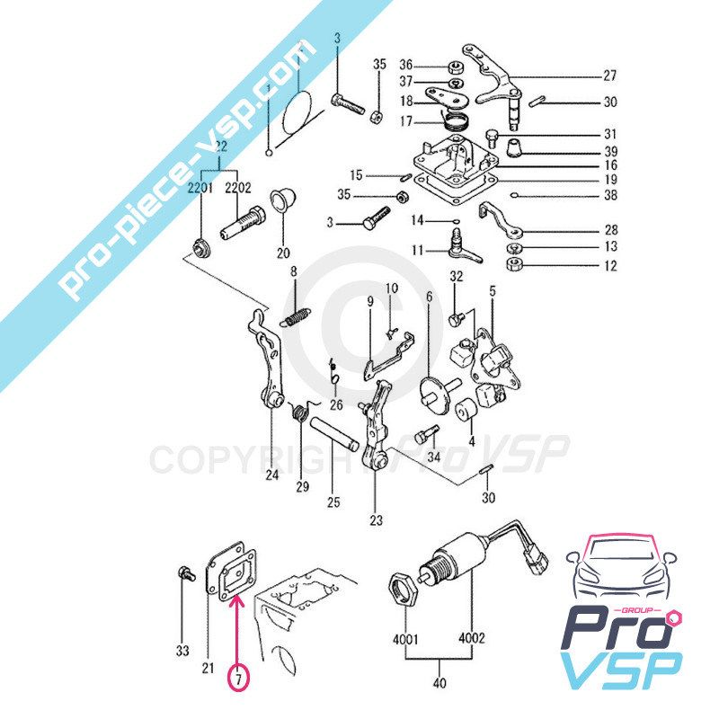 Motor conjunto