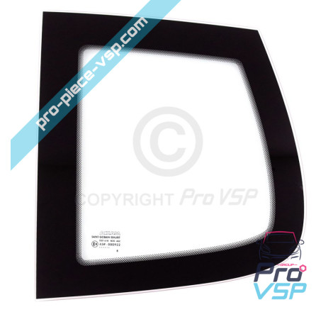 Colourless left hand custodial glass