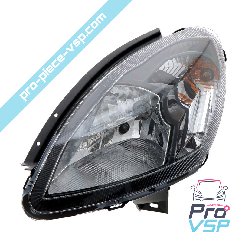 Left headlight (black...