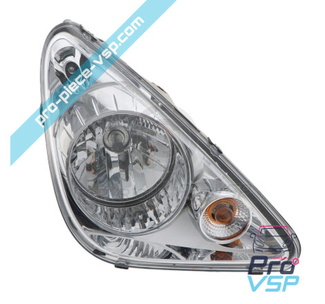 Luce retta (sfondo cromato)