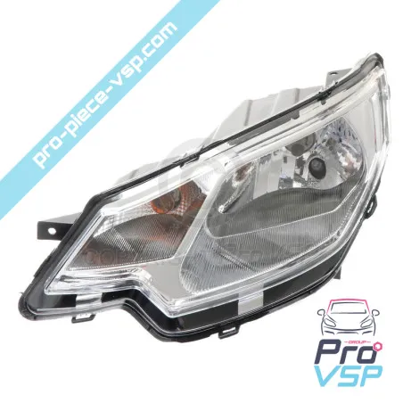 Left headlight (chrome bottom)