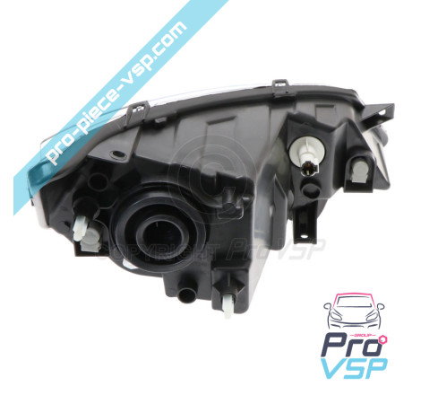 Left headlight (chrome bottom)