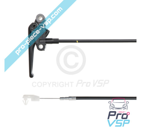 Tirette d'ouverture de capot pour Chatenet CH26 , CH28 , CH30 , CH32 , Sporteevo , Pick-up
