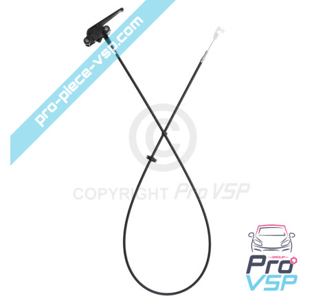 Tirette d'ouverture de capot pour Chatenet CH26 , CH28 , CH30 , CH32 , Sporteevo , Pick-up