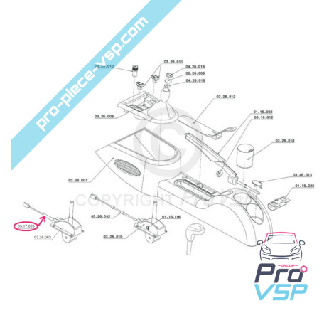 Cable inversor de origine