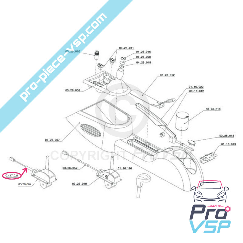 Cable inversor de origine