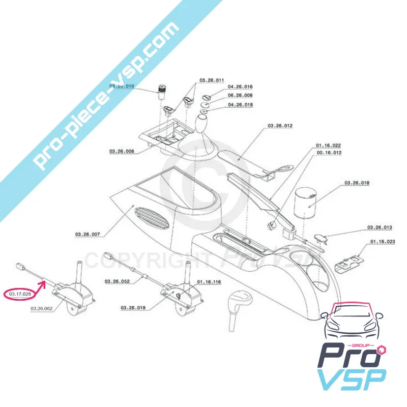 Cable inversor de origine