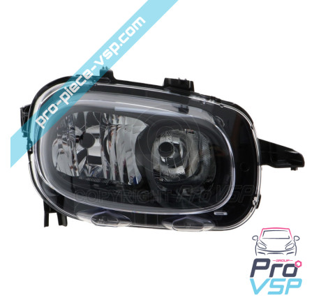 Right headlight