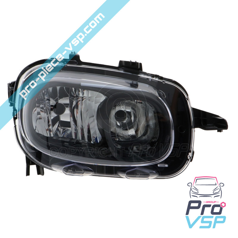 Right headlight