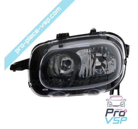 Left headlight