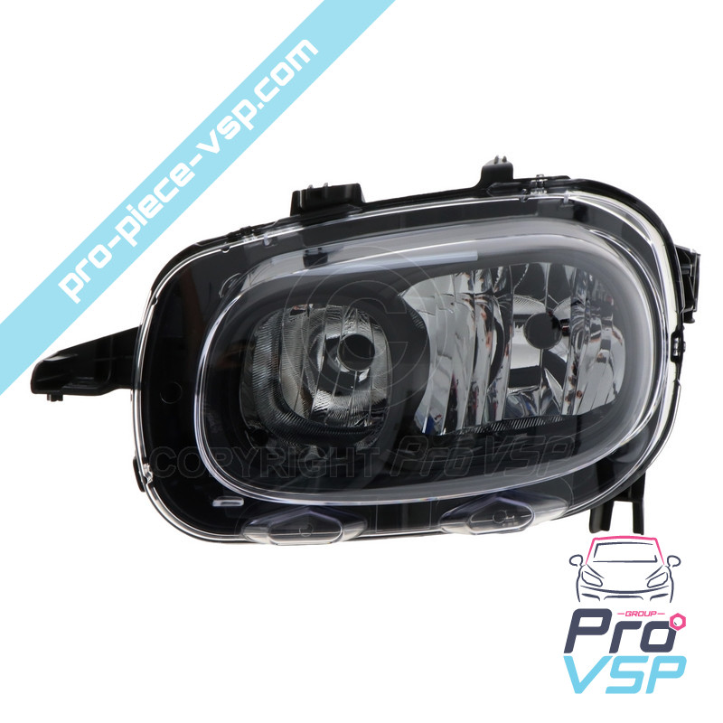 Left headlight