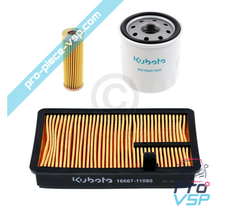 Origen de los filtros Kit 3