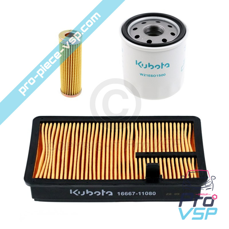 Origen de los filtros Kit 3