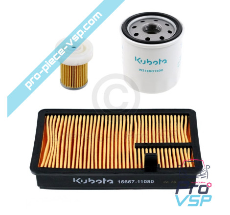 Origen de los filtros Kit 3