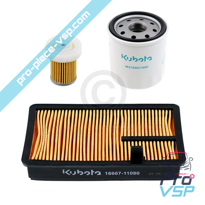 Origen de los filtros Kit 3