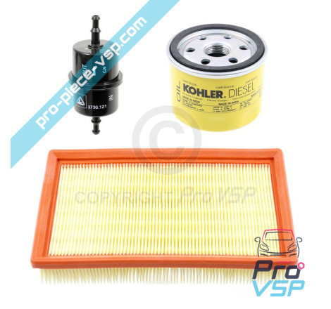 Kit 3 Filter Herkunft
