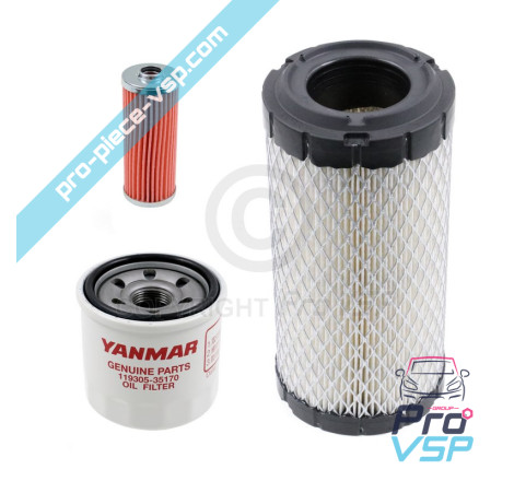 Kit 3 filters origin