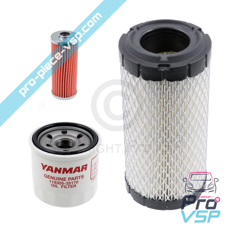 Origen de los filtros Kit 3