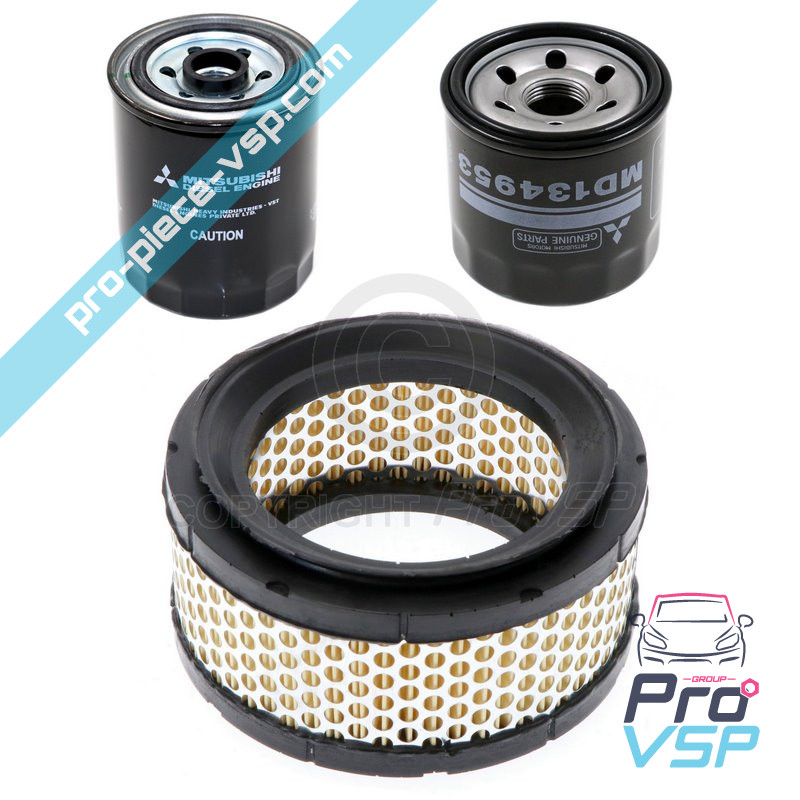 Origen de los filtros Kit 3