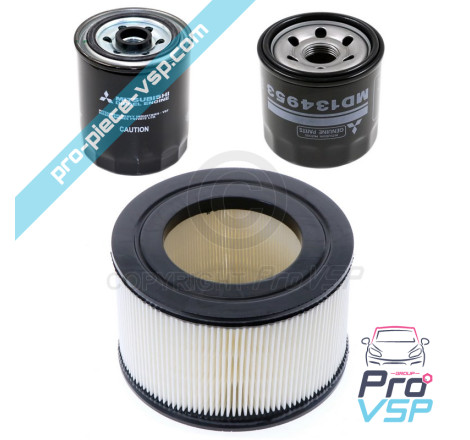 Origen de los filtros Kit 3