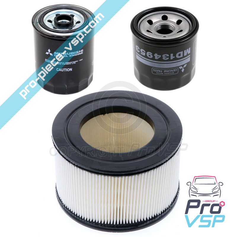 Kit 3 filters origin