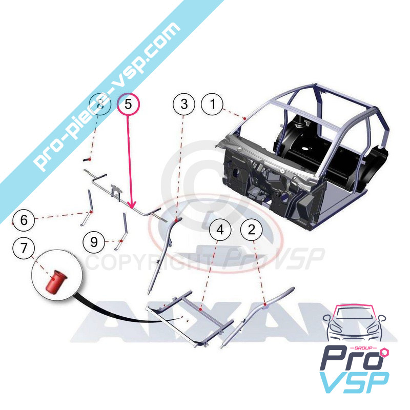 Front bumper support
