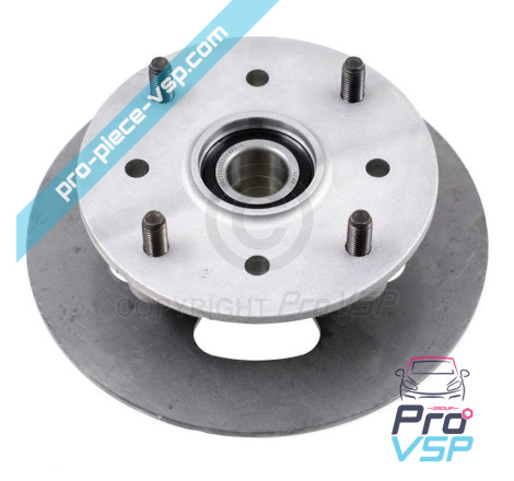 Complete rear brake disc