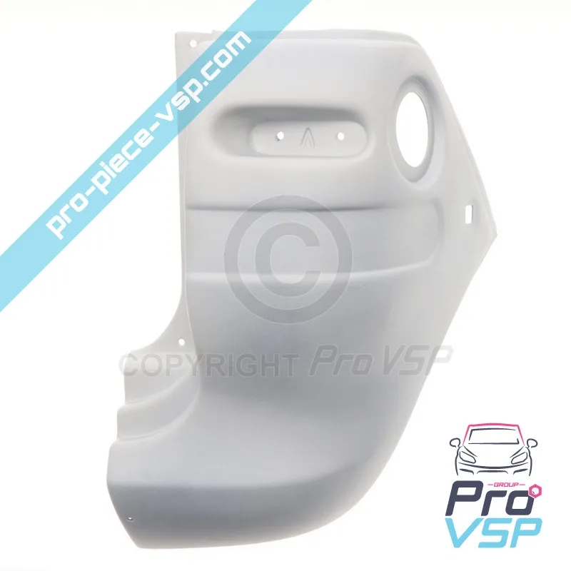 Right rear bumper hoof