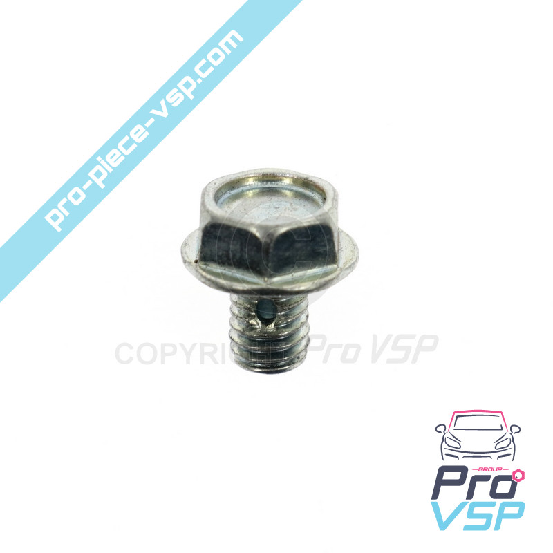 Injection pump purge screws