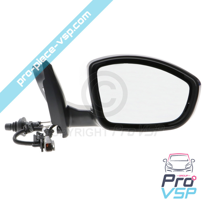 Right mirror chromed shell