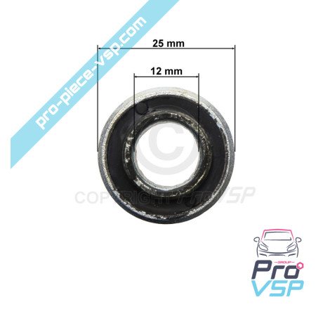 Silent axle block