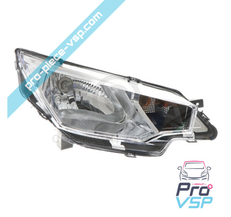 Right headlight (chrome bottom)