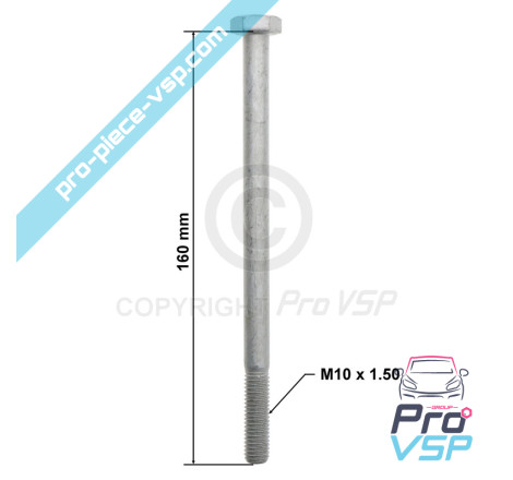 M10x160 Sechskantschraube