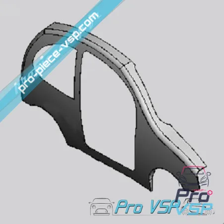 White lateral for Ligier nova